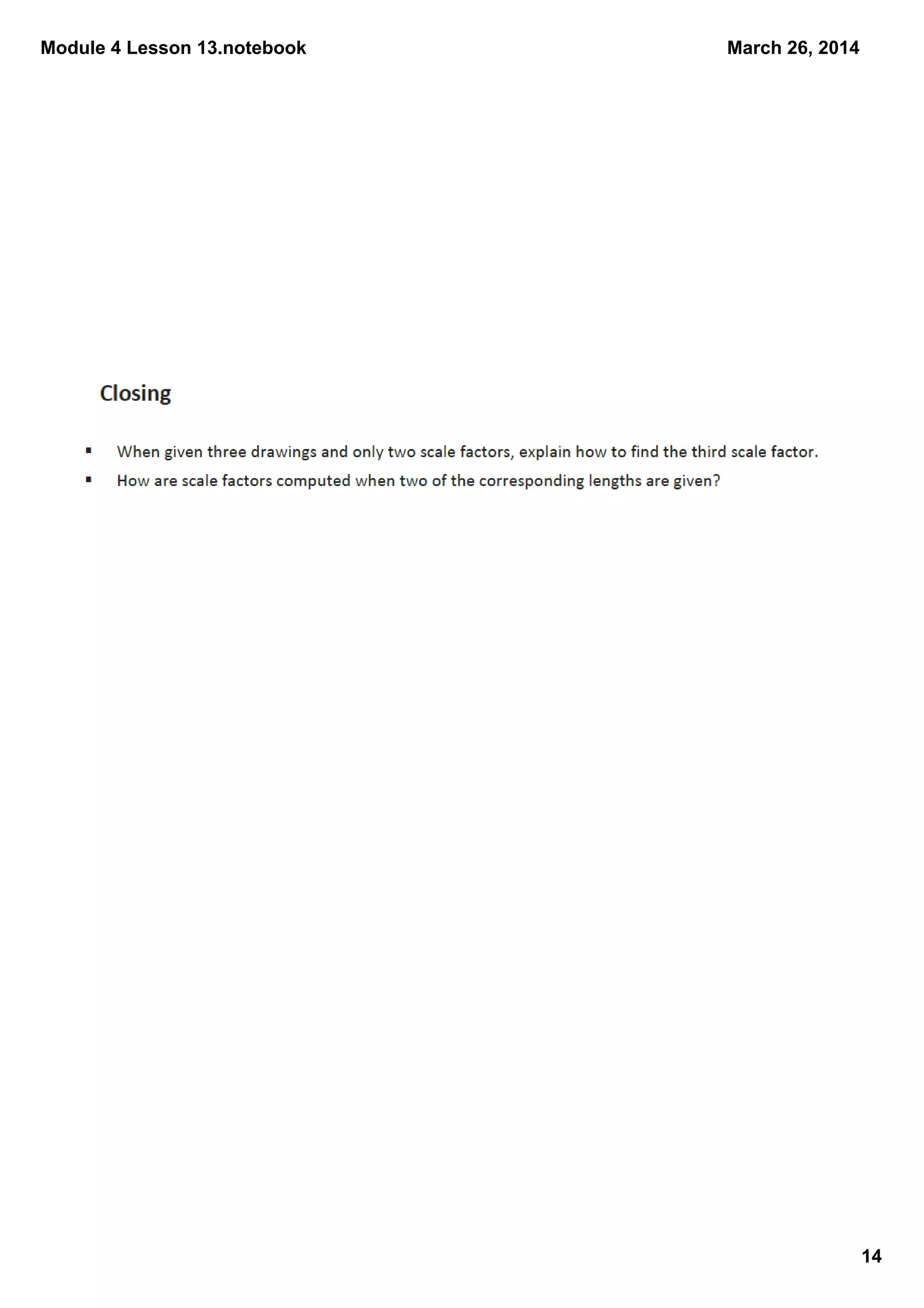 Module 4 Lesson 13.notebook
14
March 26, 2014
 