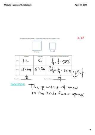 Module 4 Lesson 15.notebook
9
April 01, 2014
Conclusion:
S. 87
 