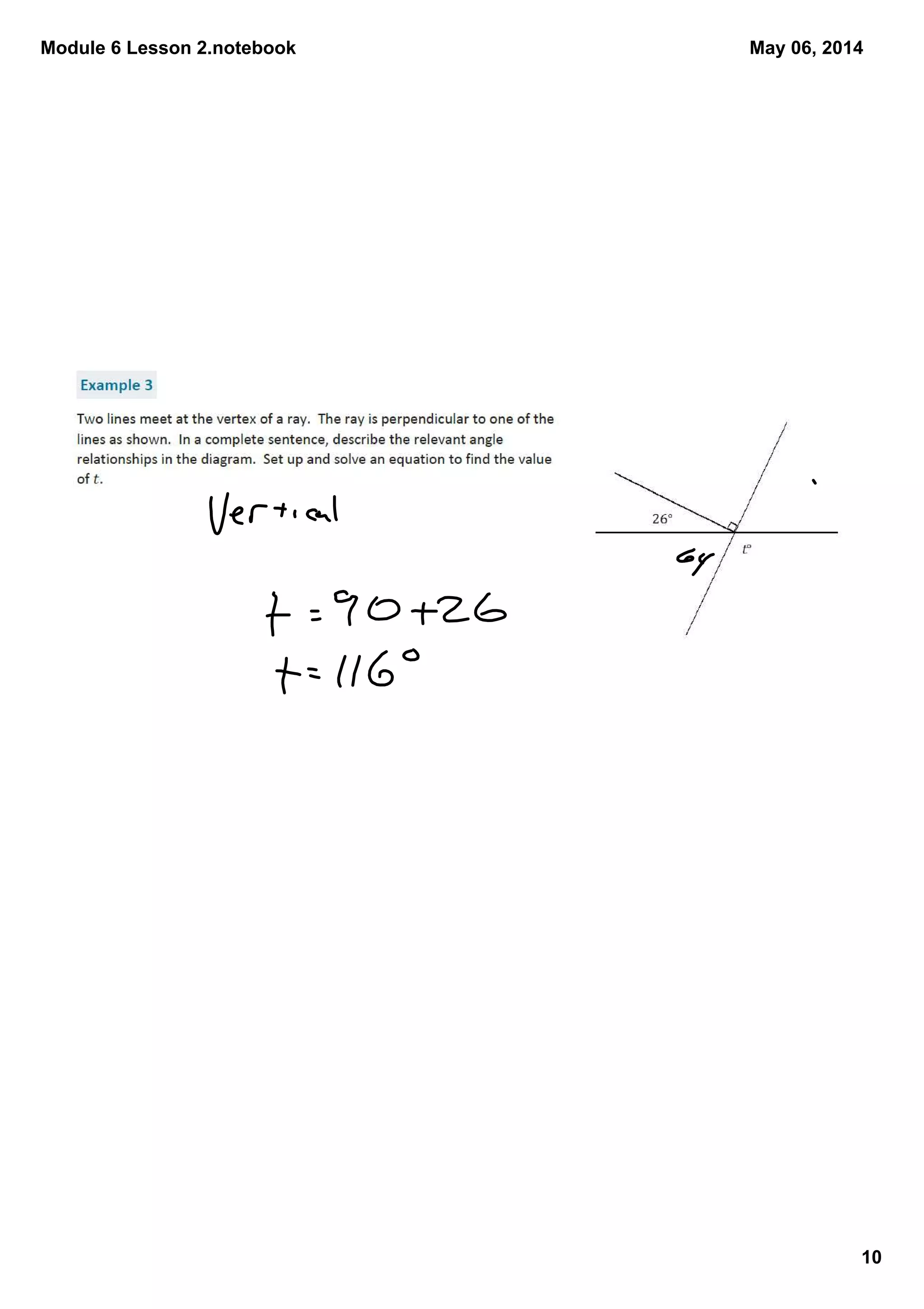 Module 6 Lesson 2.notebook
10
May 06, 2014
 