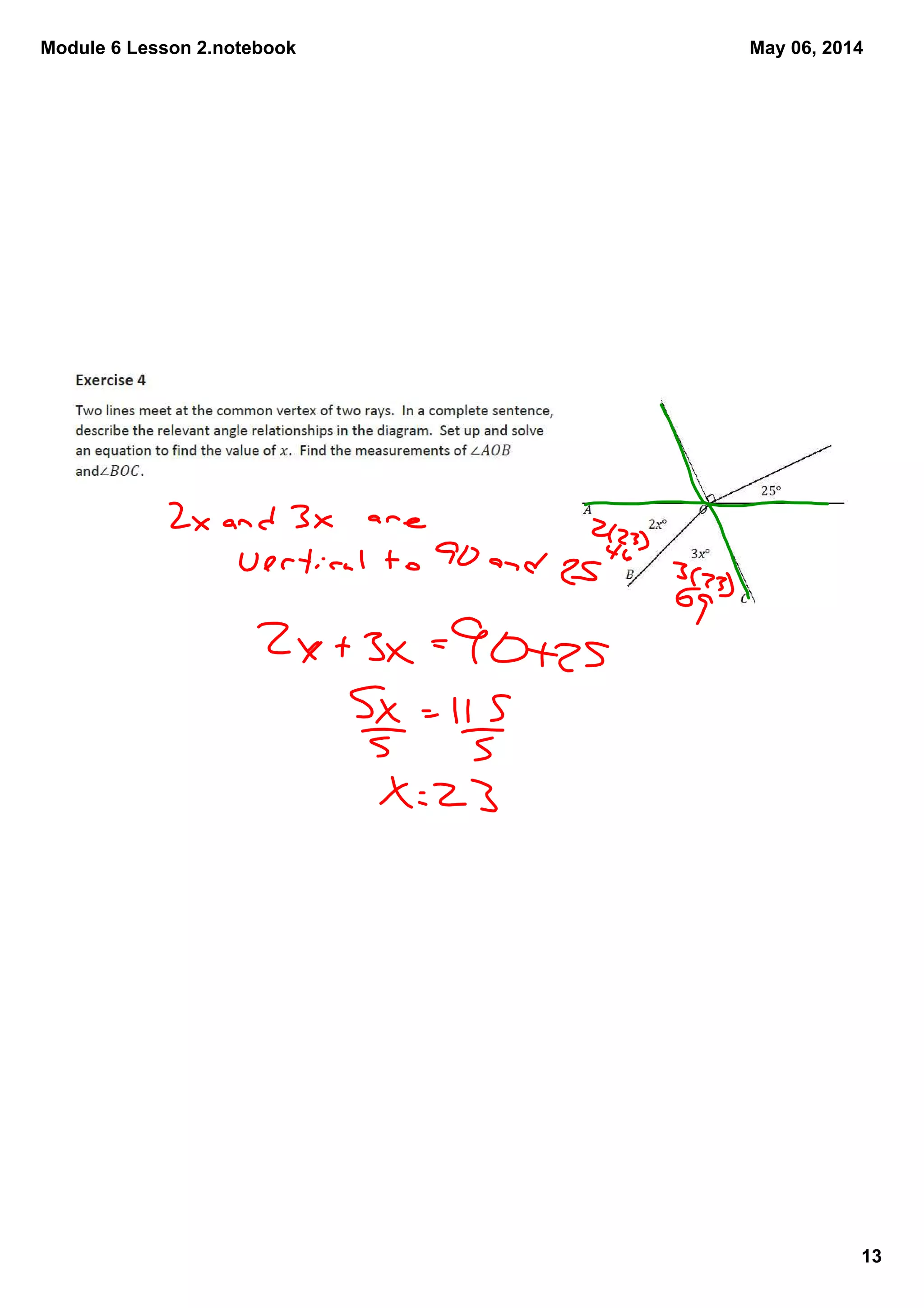 Module 6 Lesson 2.notebook
13
May 06, 2014
 
