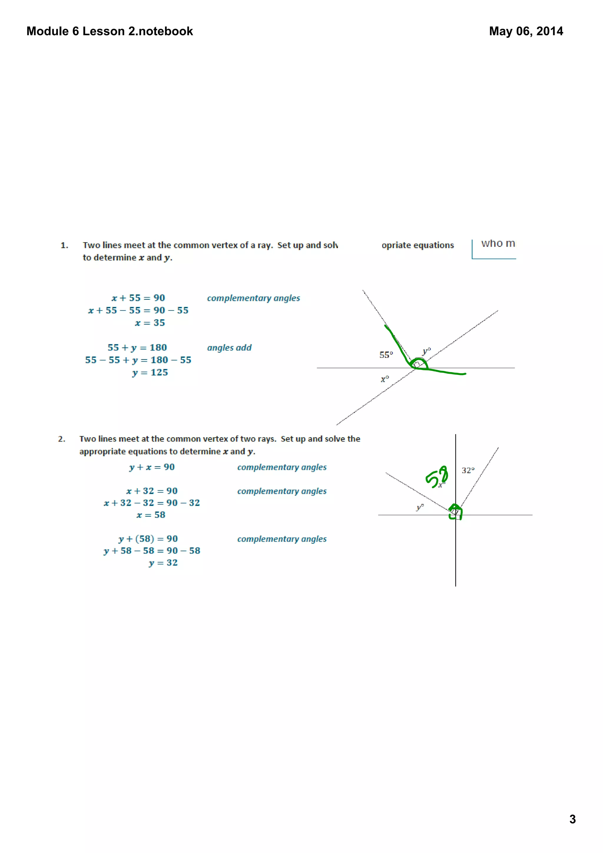 Module 6 Lesson 2.notebook
3
May 06, 2014
 