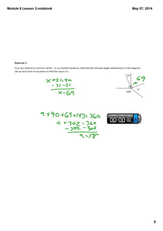 Module 6 Lesson 3.notebook
8
May 07, 2014