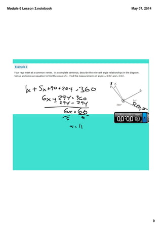 Module 6 Lesson 3.notebook
9
May 07, 2014