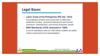 Module 2 a Salient Features of OSH Reference | PPTX