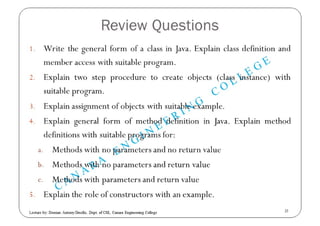 Introducing Classes in JAVA | PDF