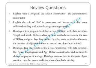 Introducing Classes in JAVA | PDF