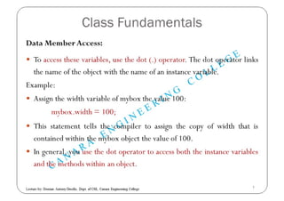 Introducing Classes in JAVA | PDF