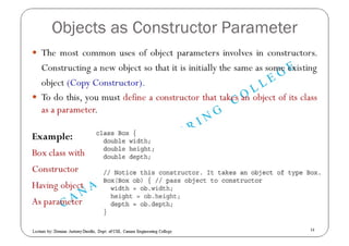 Methods and Classes in JAVA | PDF