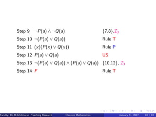 Module - 2 Discrete Mathematics and Graph Theory | PDF
