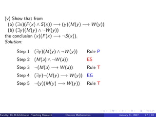 Module - 2 Discrete Mathematics and Graph Theory | PDF