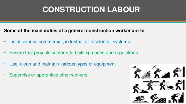 Resource Management, Construction labour and labour acts, safety, lab…
