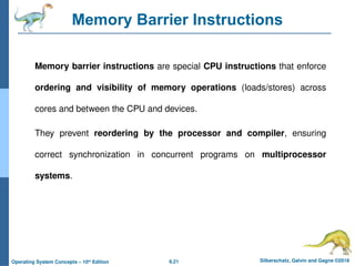 Comprehensive Overview of Process Synchronization in Operating Systems ...