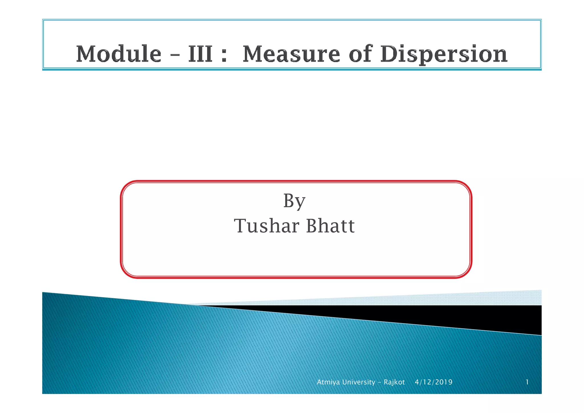 Measure Of Dispersion statistics PPT measure-of-dispersion-statistics-ppt