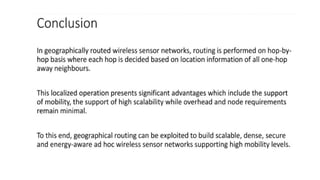 Routing protocols for Wireless sensor networks | PPTX