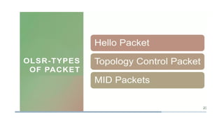 Routing protocols for Wireless sensor networks | PPTX