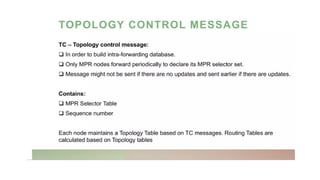Routing protocols for Wireless sensor networks | PPTX