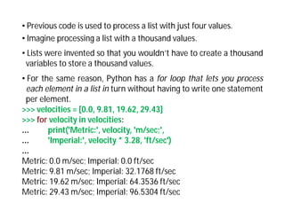 Comprehensive Guide to Python Lists: Storage, Access, and Modification ...
