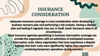 ISSURANCE
CONSIDERATION
 