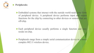 Embedded system and the sensor and actuators | PDF