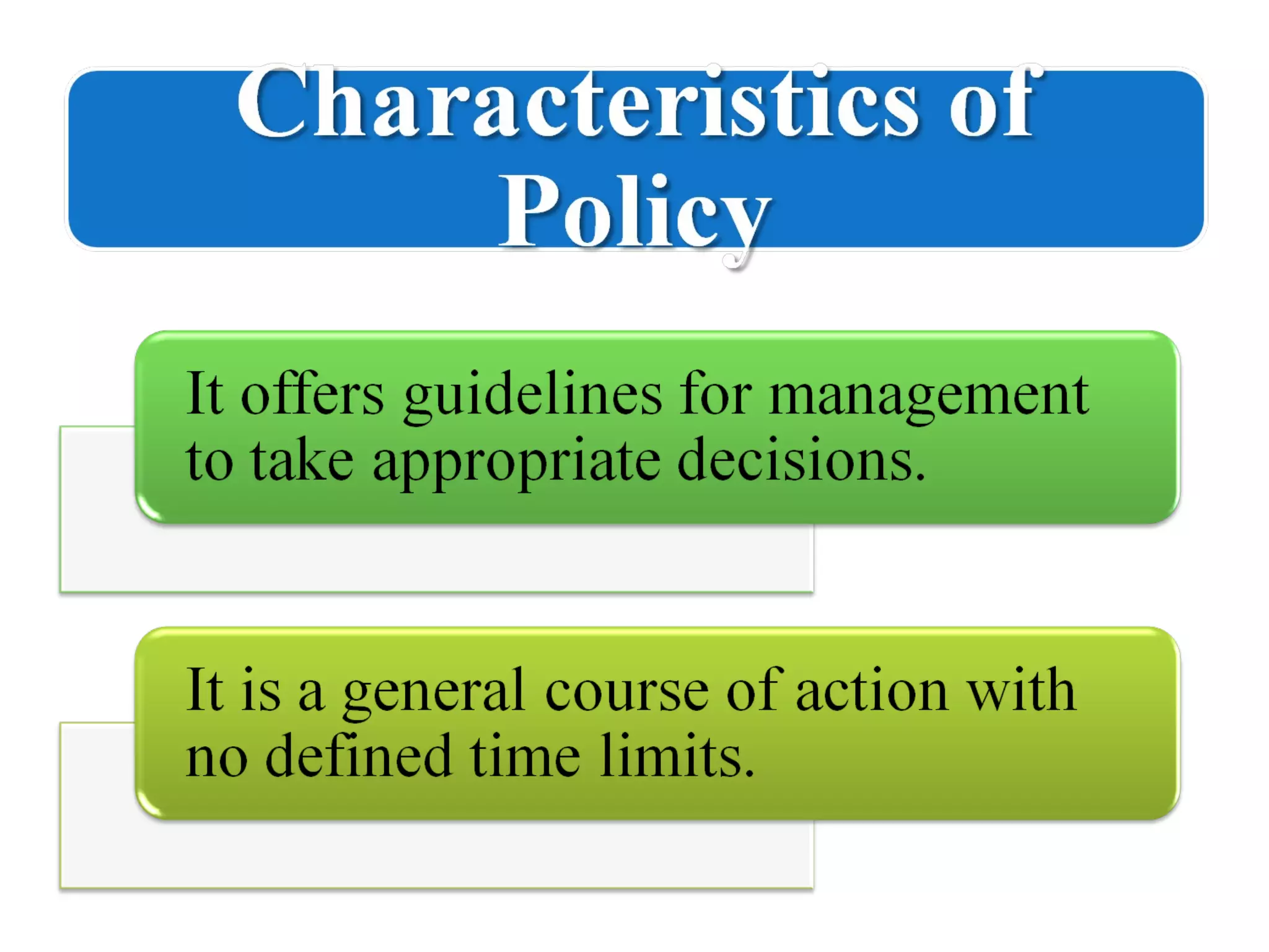 Policy Setting Direction Vision, Mission, Goals & Policy Setting | PPT