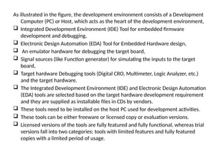 Comprehensive Overview of RTOS and IDE for Embedded System Design | PPTX
