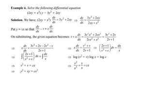 EXERCISE 3.5 Linear Differential Equation
 
