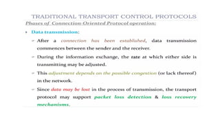 TCP Protocol for Wireless sensor Networks | PPTX