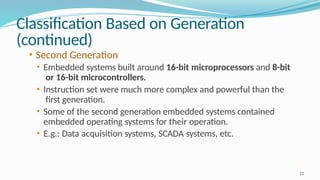 Comprehensive Overview of Embedded Systems: Components, Classification ...
