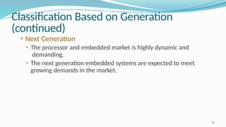 Comprehensive Overview of Embedded Systems: Components, Classification ...