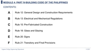 Comprehensive Overview of the Building Code of the Philippines: Design ...