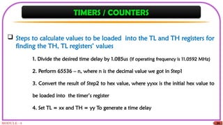 Microcontrollers and Microprocessors I/0 | PPTX