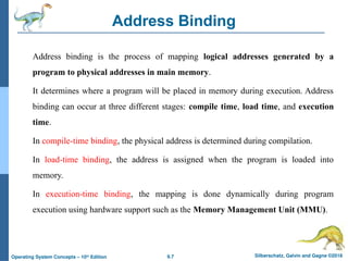 Comprehensive Overview of Memory Management in Operating Systems | PPTX