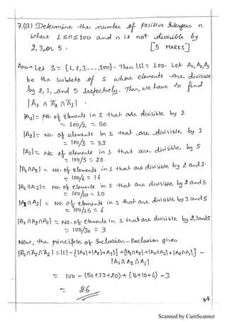 Module 4 dms solved papers | PDF