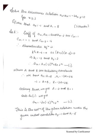 Module 4 dms solved papers | PDF