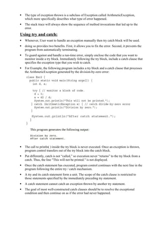 Module-4 Java Notes.docx notes about java | DOCX