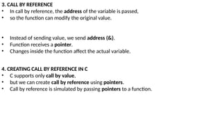 Comprehensive Guide to Functions in C Programming Language | PPTX