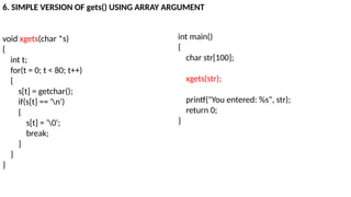 Comprehensive Guide to Functions in C Programming Language | PPTX