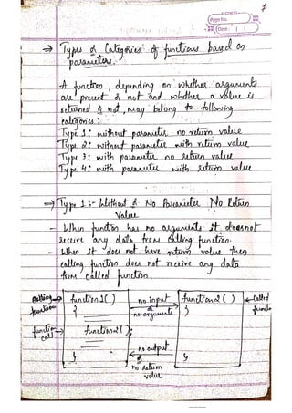 Functions and Recursion