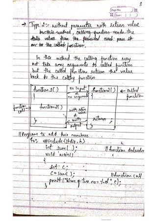 Functions and Recursion