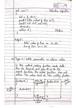 Functions and Recursion