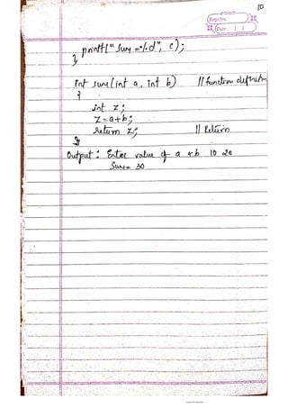 Functions and Recursion