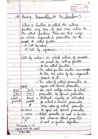 Functions and Recursion