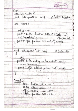 Functions and Recursion