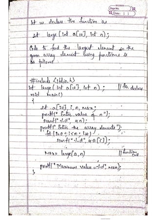 Functions and Recursion