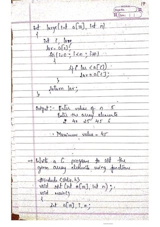 Functions and Recursion