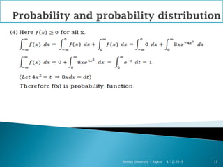 4/12/2019Atmiya University - Rajkot 31
 