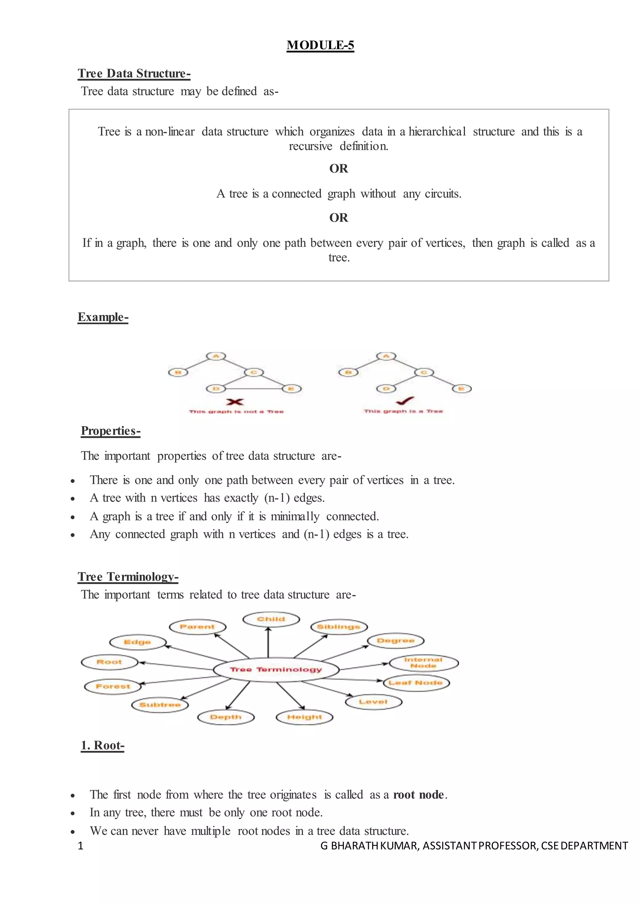 Trees and graphs in data structures and algorithms docx