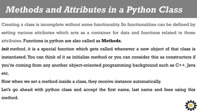 Module-5-Classes and Objects for Python Programming.pptx
