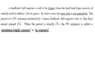 Spread Spectrum Modulation