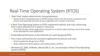 Determinism Rtos Module-5-RTOS-and-IDE-for-Embedded-System-Design (1).pdf
